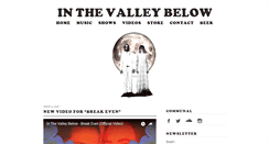Desktop Screenshot of inthevalleybelow.com